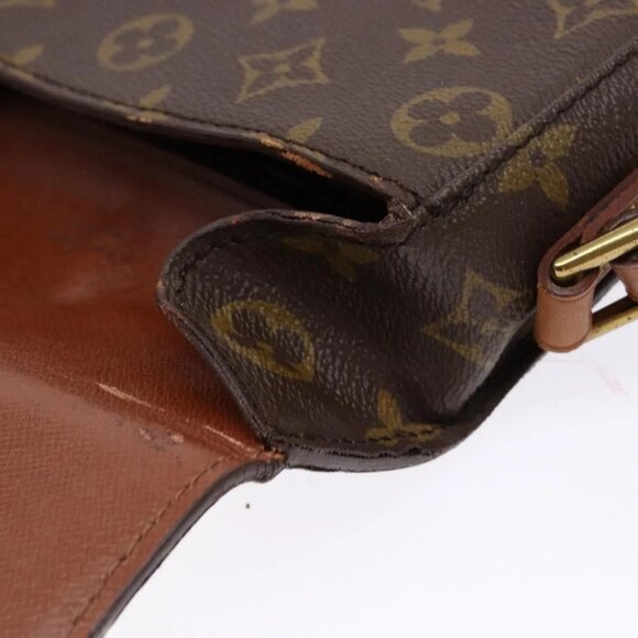 LOUIS VUITTON Monogram Saint Cloud MM Shoulder Bag - Picture 7 of 16